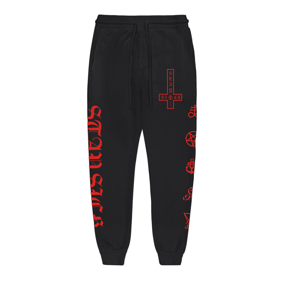 Occult Black Joggers