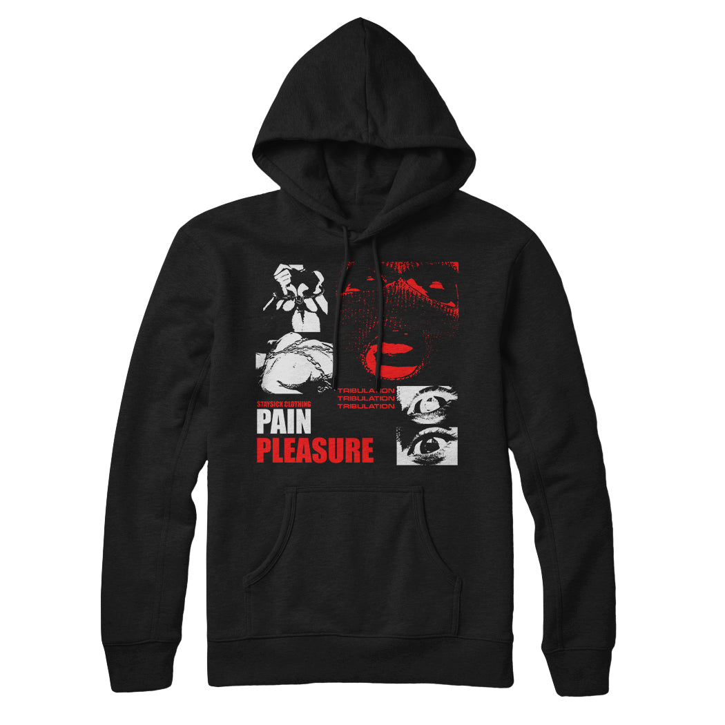 Pain Pleasure Black Pullover