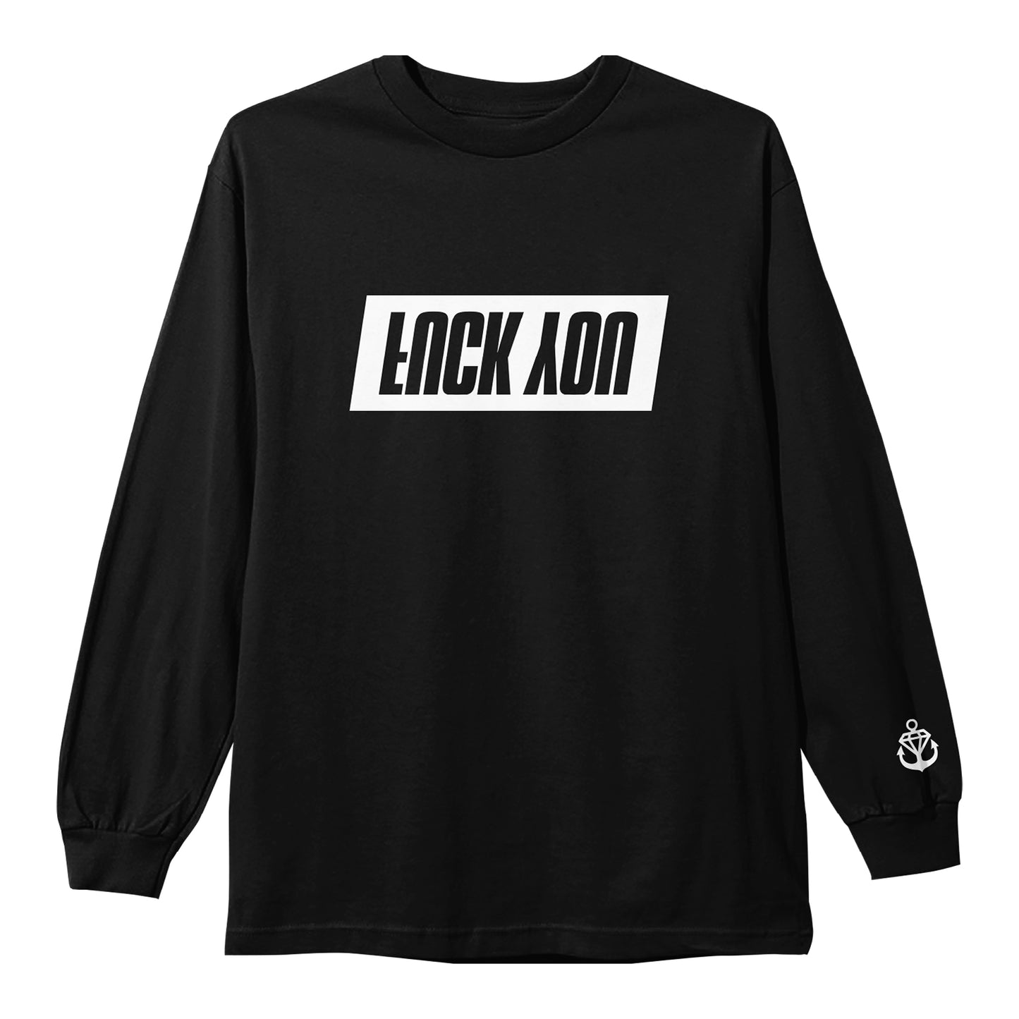 Ouy Kcuf Black Long Sleeve