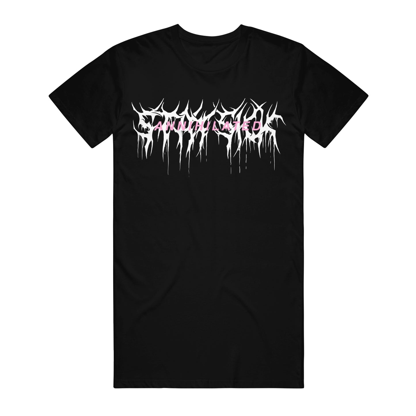 Annihilated Tall Black T-Shirt